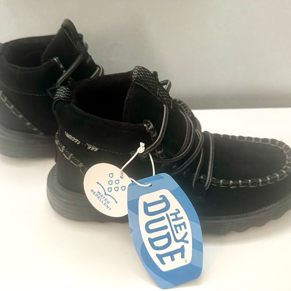 Hey Dude Black Ankle Boots
